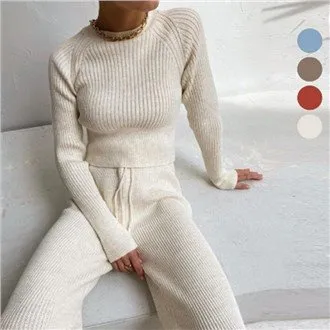 Γυναικείο Σετ Πουλόβερ Plus Size 2 Τεμάχια